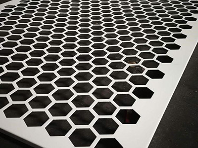 六角孔冲孔网 - 桐乡茂通贸易有限公司图片2